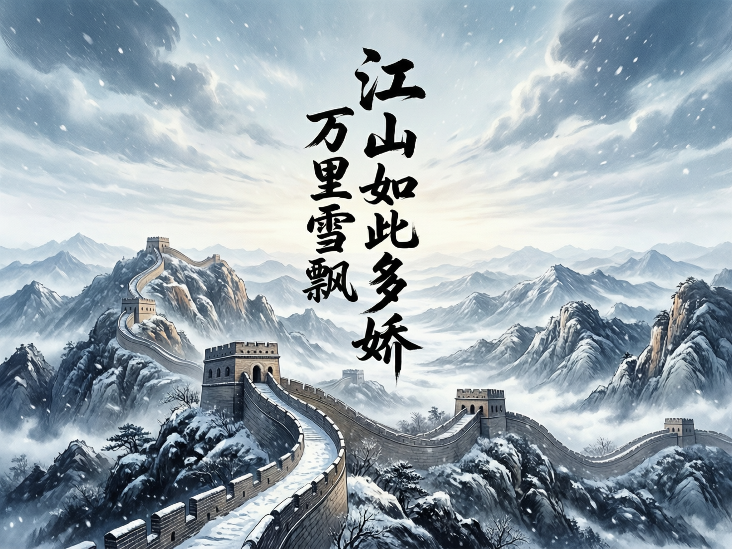 AI 生成图片，模型：qwen-image-max